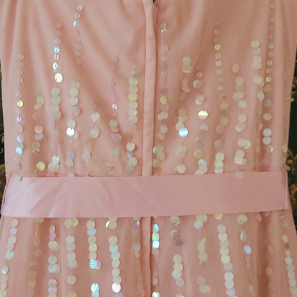 BCBGMAXAZRIA Pink Dress With Sequins - Picture 3 of 8